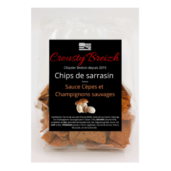 CHIPS DE SARRASIN AUX CEPES