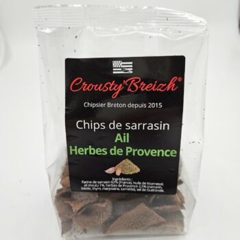 CHIPS DE SARRASIN AIL HERBES DE PROVENCE